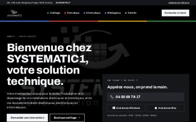 Aperçu du site SYSTEMATIC1