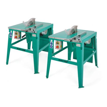 Scie à bois H 110 VF modèle triphasé