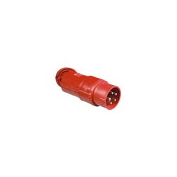 Convertisseur Fiche 3P+N+T 16A / 415V en Prolongateur 3P+T 16A / 415V IP44