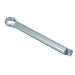 Goupille fendue acier zingué  diam. 9.5mm longueur 125mm