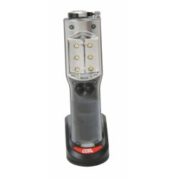 Rechargeable LED ballast - 2 positions - swivel hook