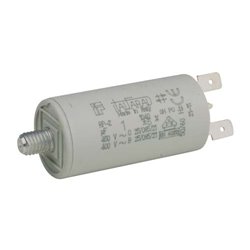 Permanent capacitor 60µF/450V Faston terminals 6.3mm