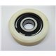 Galet plastique diamètre 100mm pour chariot