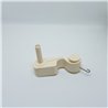 Charnière basse pour porte de coffret minimixt S20 cahors