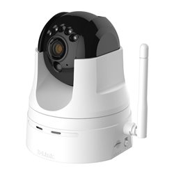 DLINK Caméra de surveillance réseau - PTZ - couleur ( Jour et nuit ) - 1280 x 720 - audio - sans fil - Wi-Fi - 10/100 - MJPEG, H