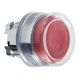 Bouton poussoir rouge avec protection silicone22mm