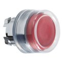 Bouton poussoir rouge avec protection silicone22mm