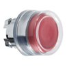 Bouton poussoir rouge avec protection silicone22mm