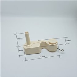 CAHORS-Charnière basse pour porte de coffret minimixt S20 cahors
