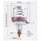 Graisseur automatique rechargeable 100ml ressort standard