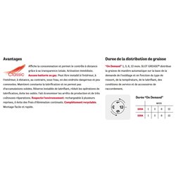 Graisseur automatique rechargeable 100ml ressort standard