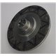 Brake disc, 2-sided, fluted, 6 teeth