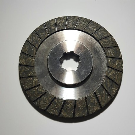 Disque de frein garni 2 faces et canelé Z6 Disque de frein garni 2 faces et canelé Z6