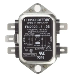 Filtre EMC 2 lignes 250V AC 50HZ 1