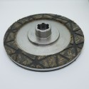 copy of Brake disc, 2-sided, fluted, 6 teeth