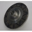 Cópia de Disco de freio, 2 lados, caneladas, 6 dentes