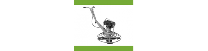 Machines permettants le lissage des chapes